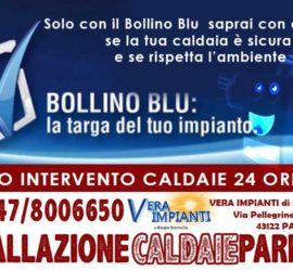 costo bollino blu caldaie parma