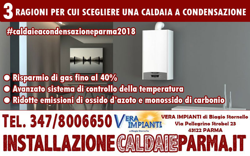 installazione caldaie a condensazione parma 2018